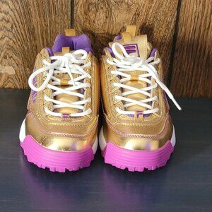 WWE Sasha Banks Fila Disruptor 2 shoes